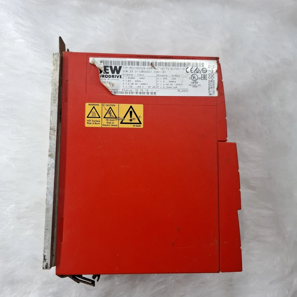 FOR PARTS/SCRAP SEW EURODRIVE MC07B0008-5A3-4 00/DFP21B/FSC11B